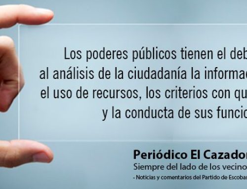 Escobar, reprobado en transparencia fiscal