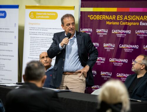 Mariano Castagnaro anuncia la creación del bloque PRO LIBERTAD en Escobar