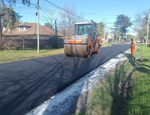 Repavimentaron calle Libertad de Belén de Escobar y asfaltaron Paso en Ingeniero Maschwitz