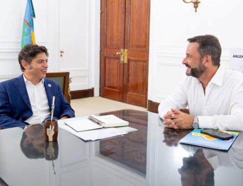 Kicillof y Sujarchuk hablaron de temas que prefirieron no detallar