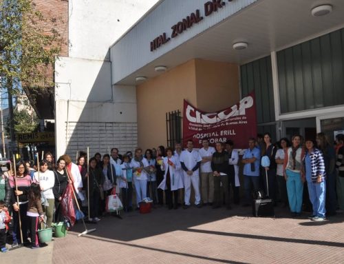 Hospital Erill: paro por despidos, problemas edilicios y falta de medicamentos / Sujarchuk cargó contra el PAMI