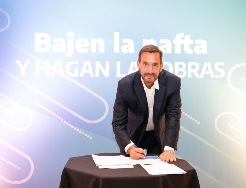 Un petitorio, un cartel y una paradoja: “Hagan las obras”