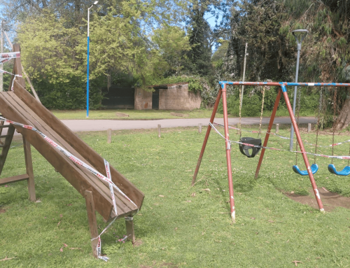 Breves locales: Jugaba en una plaza y sufrió una grave herida // Lo buscaban por un robo en El Cazador y fue aprehendido en Córdoba // Reclamo de padres de la Técnica N° 1 